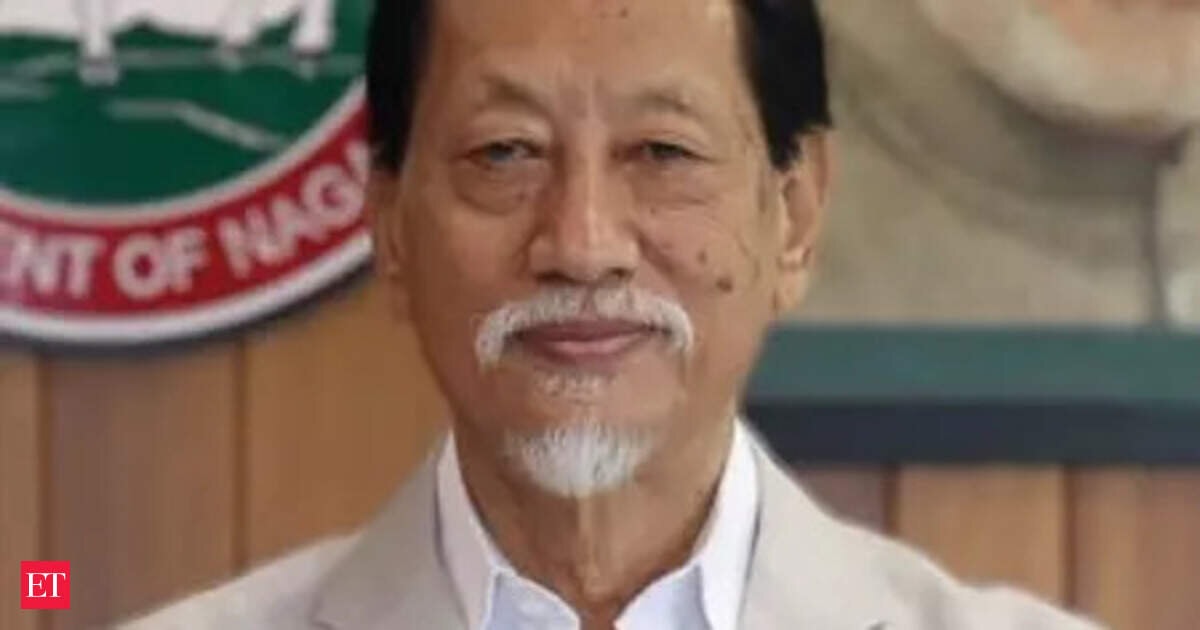 Chief Minister Neiphiu Rio, from The Economic Times