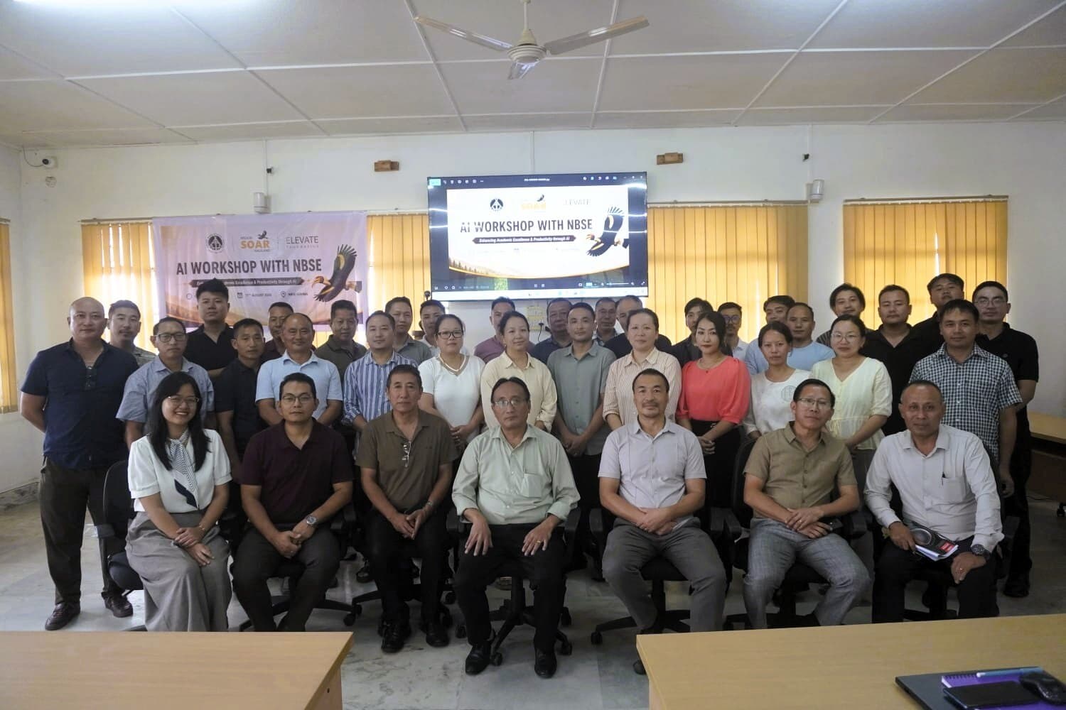 NBSE officers and academic staff at the AI Literacy Workshop